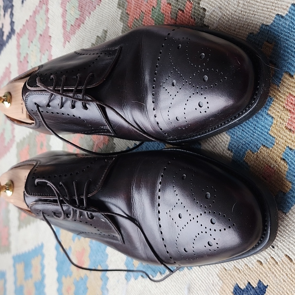 Kiton Suit Shoes 7 1/2 Brown